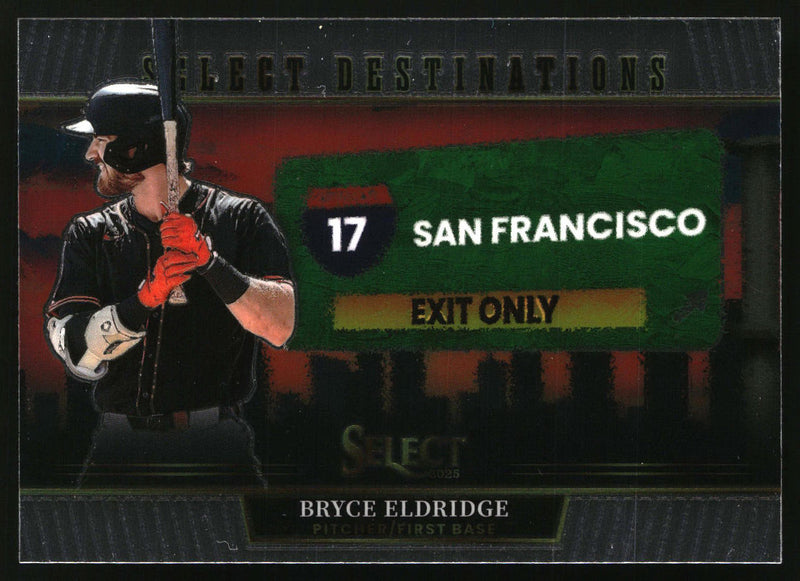 Bryce Eldridge 2025 Panini Select #1 Select Destinations