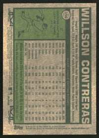 Willson Contreras 2026 Topps Heritage #156 Chrome Pink Sparkle Refractors