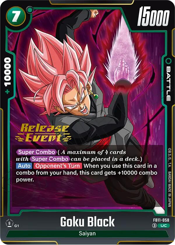 Goku Black (FB11-058) [Brightness of Hope Release Event Cards]