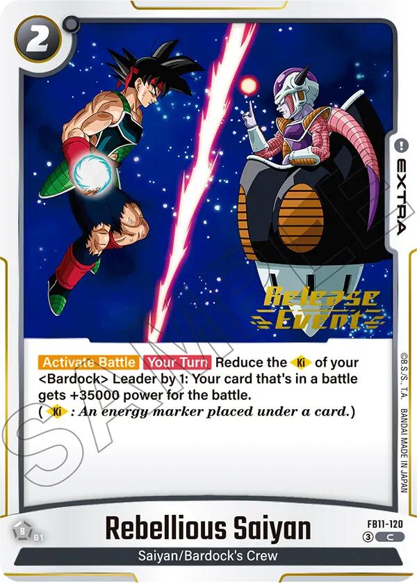 Rebellious Saiyan [Brightness of Hope Release Event Cards]