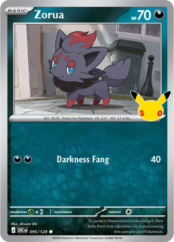 Zorua (095/128) [Mega Evolution: 30th Celebration]
