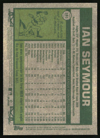 Ian Seymour 2026 Topps Heritage #181 Chrome Silver Sparkle Refractors RC