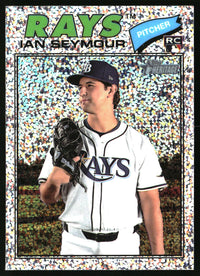 Ian Seymour 2026 Topps Heritage #181 Chrome Silver Sparkle Refractors RC