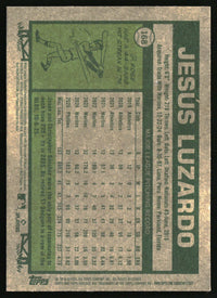 Jesus Luzardo 2026 Topps Heritage #168 Chrome Silver Sparkle Refractors