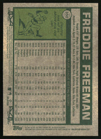 Freddie Freeman 2026 Topps Heritage #350 Chrome Silver Sparkle Refractors