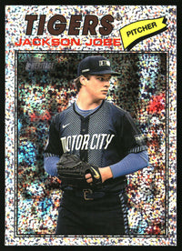 Jackson Jobe 2026 Topps Heritage #164 Chrome Silver Sparkle Refractors
