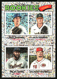 2026 Rookie Pitchers 2026 Topps Heritage #375 Chrome Silver Sparkle Refractors
