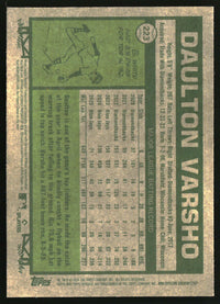 Daulton Varsho 2026 Topps Heritage #223 Chrome Silver Sparkle Refractors