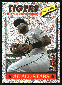Gleyber Torres 2026 Topps Heritage #243 Chrome Silver Sparkle Refractors