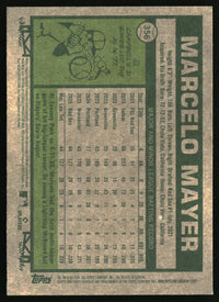 Marcelo Mayer 2026 Topps Heritage #356 Chrome Aqua Sparkle Refractors