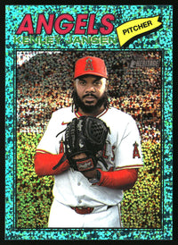 Kenley Jansen 2026 Topps Heritage #229 Chrome Aqua Sparkle Refractors