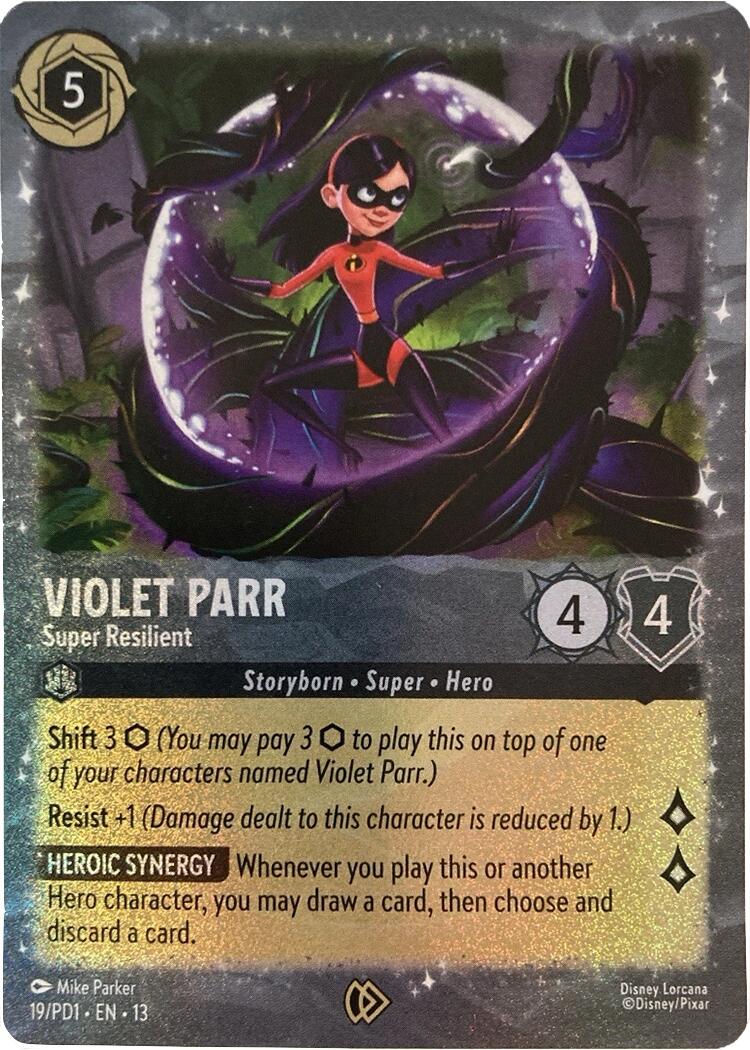 Violet Parr - Super Resilient (19) [Promo Cards]