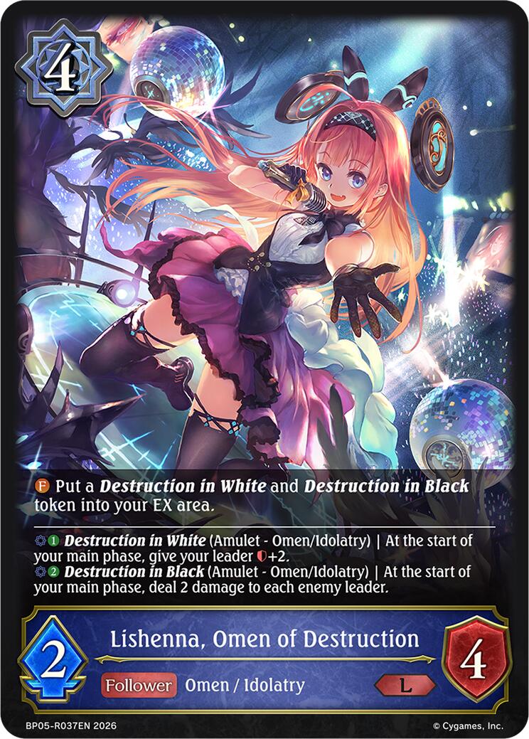 Lishenna, Omen of Destruction (BP05-R037EN) [Eightfold Retribution]