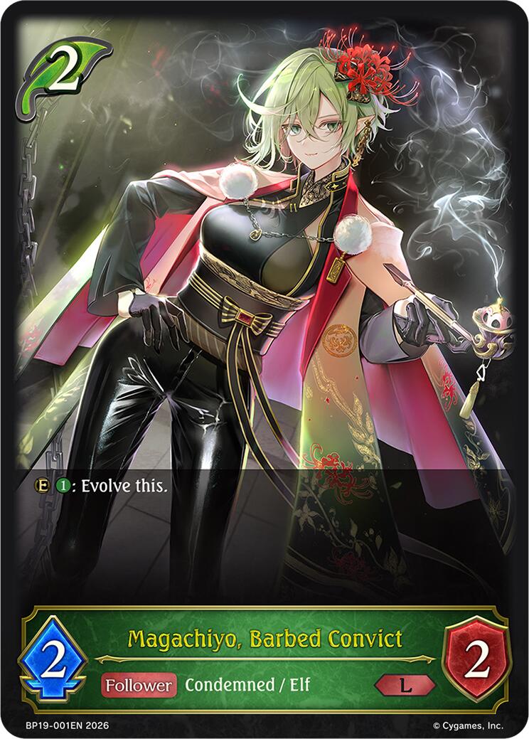 Magachiyo, Barbed Convict (BP19-001EN) [Eightfold Retribution]
