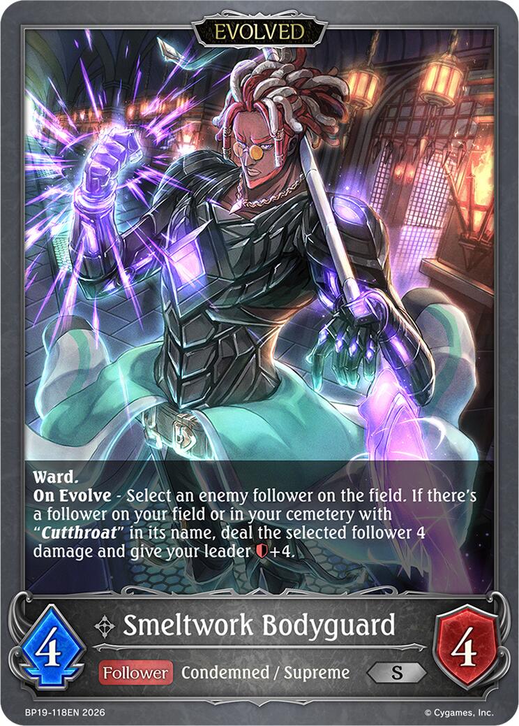 Smeltwork Bodyguard (Evolved) (BP19-118EN) [Eightfold Retribution]