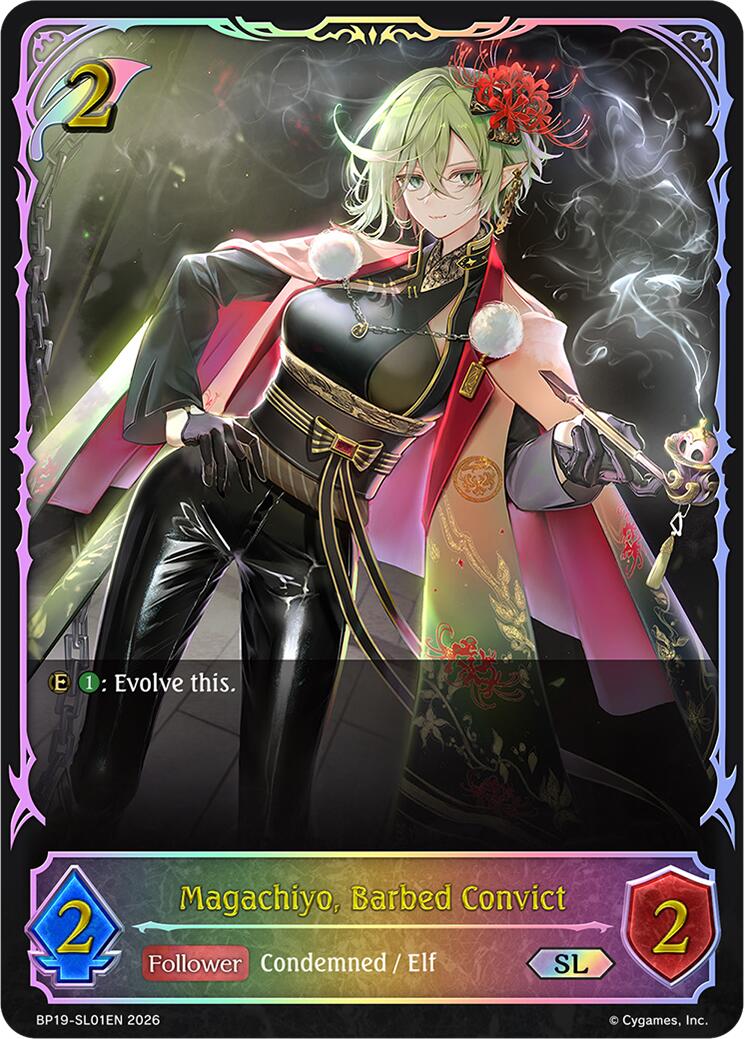Magachiyo, Barbed Convict (BP19-SL01EN) [Eightfold Retribution]