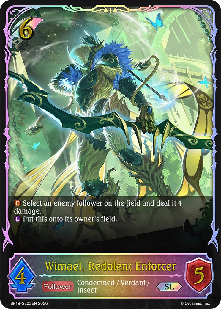 Wimael, Redolent Enforcer (BP19-SL03EN) [Eightfold Retribution]