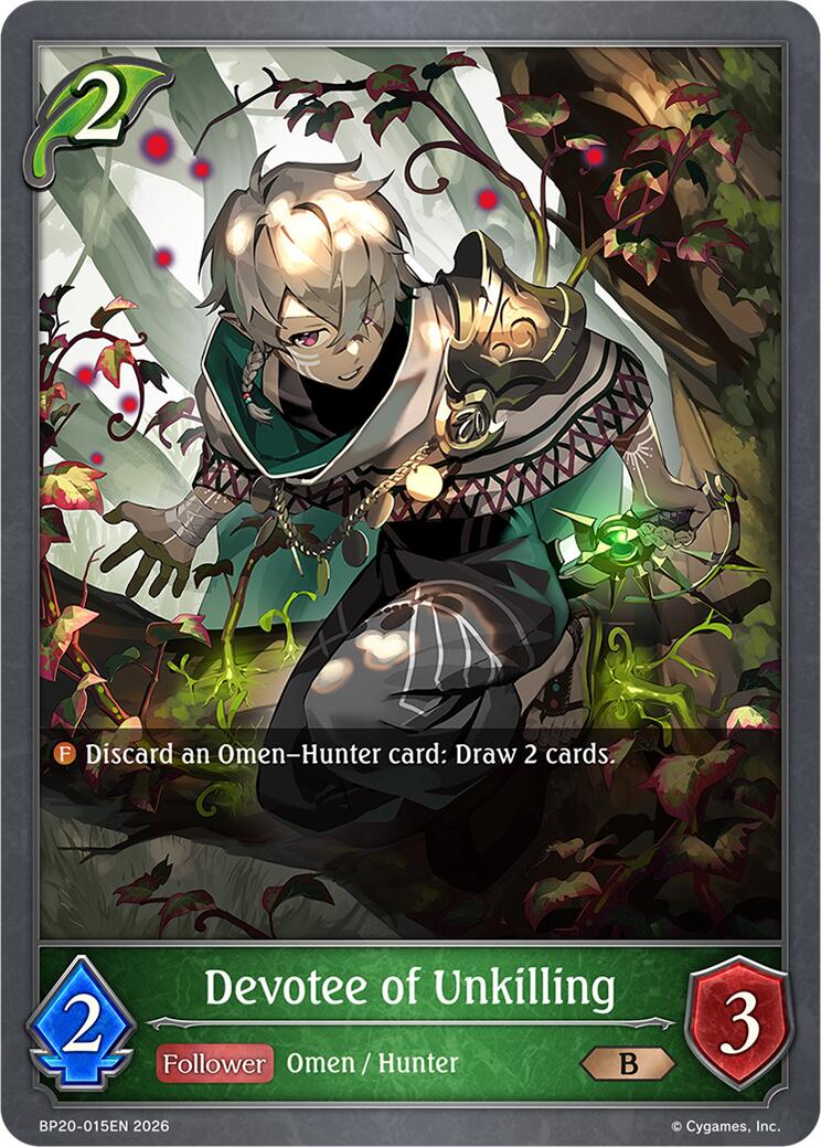 Devotee of Unkilling (BP20-015EN) [Omens and Heirs]