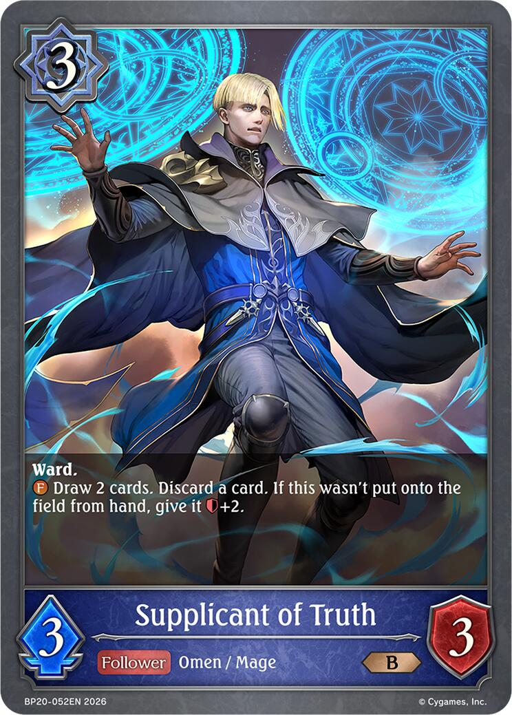 Supplicant of Truth (BP20-052EN) [Omens and Heirs]