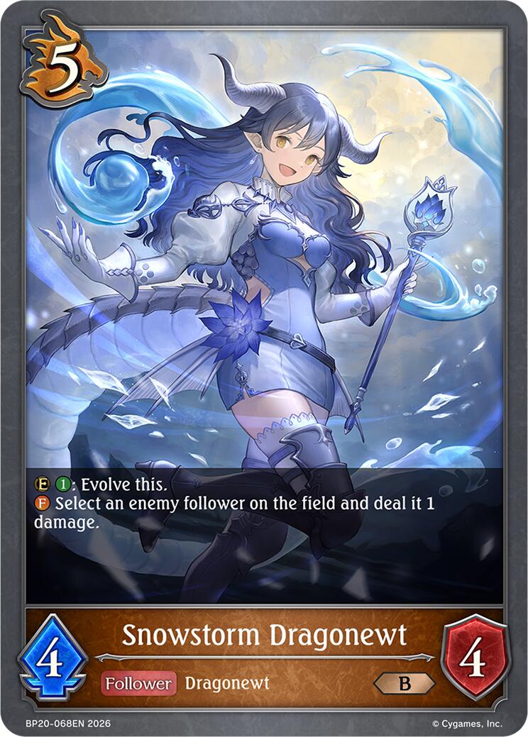 Snowstorm Dragonewt (BP20-068EN) [Omens and Heirs]