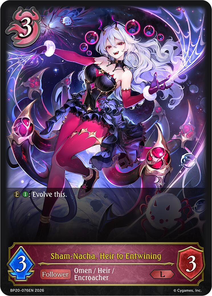Sham-Nacha, Heir to Entwining (BP20-076EN) [Omens and Heirs]