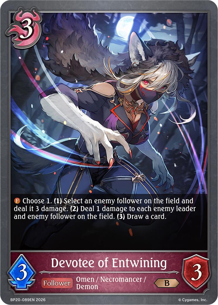 Devotee of Entwining (BP20-089EN) [Omens and Heirs]