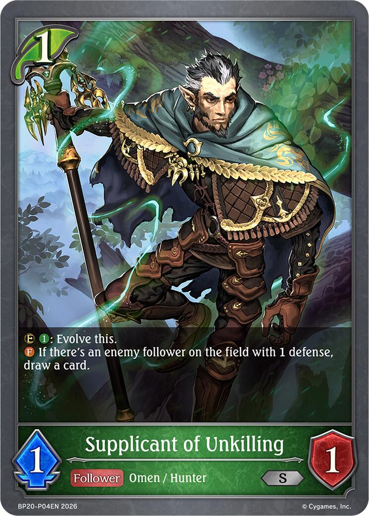 Supplicant of Unkilling - P04EN (Foil) (BP20-P04EN) [Omens and Heirs]