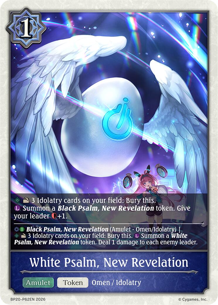 White Psalm, New Revelation - P62EN (Foil) (BP20-P62EN) [Omens and Heirs]