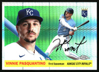 Vinnie Pasquantino 2025 Topps Chrome Platinum #89 Prism Refractors