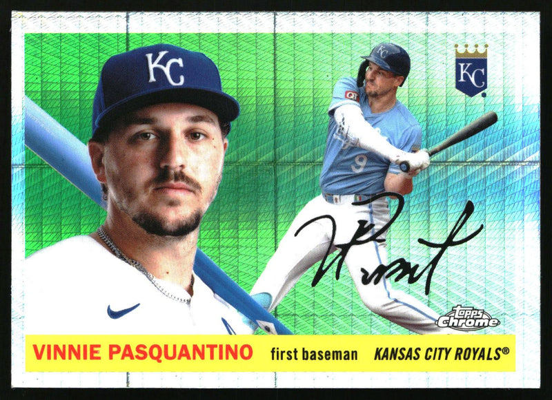 Vinnie Pasquantino 2025 Topps Chrome Platinum #89 Prism Refractors