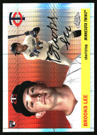 Brooks Lee 2025 Topps Chrome Platinum #315 Prism Refractors RC