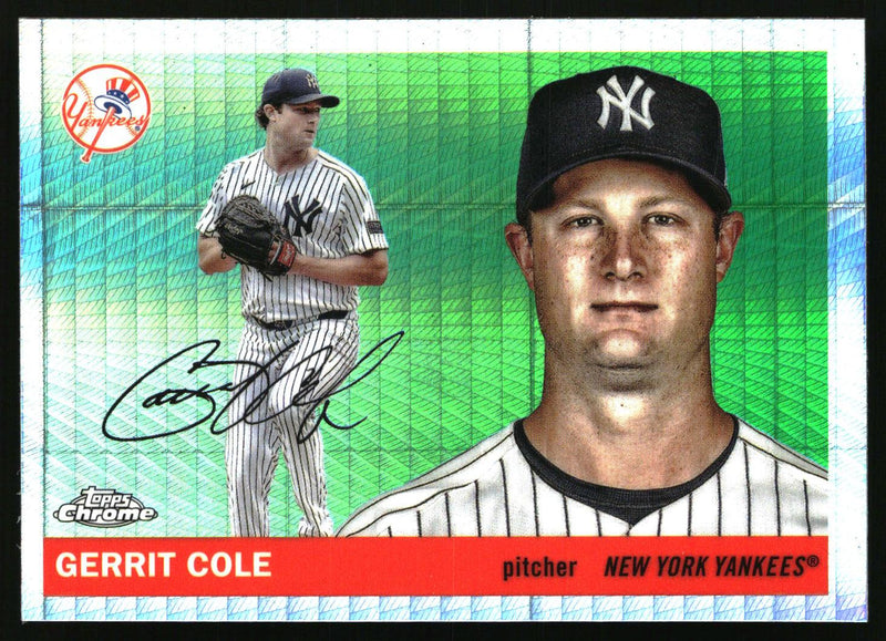 Gerrit Cole 2025 Topps Chrome Platinum #144 Prism Refractors
