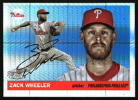 Zack Wheeler 2025 Topps Chrome Platinum #120 Prism Refractors