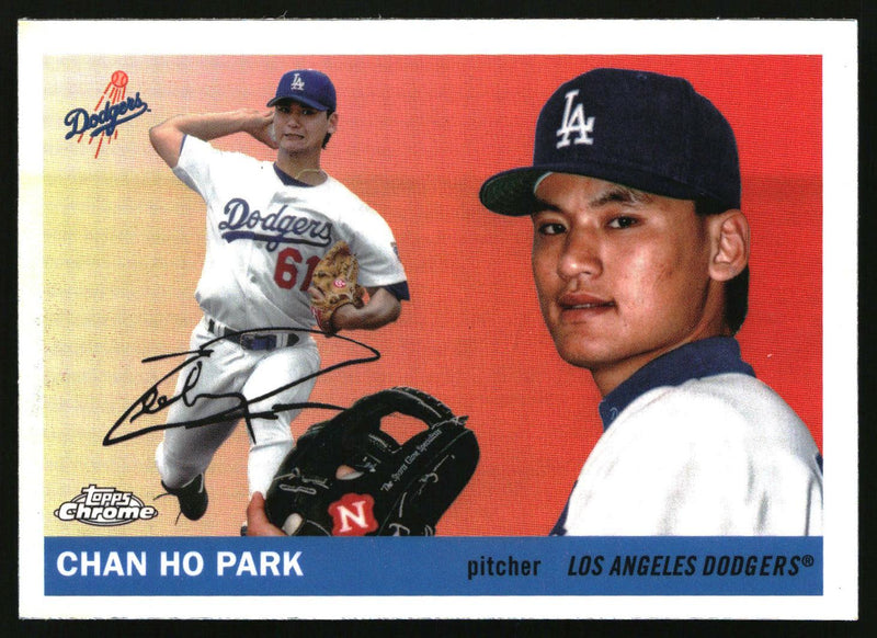 Chan Ho Park 2025 Topps Chrome Platinum #232 Refractors