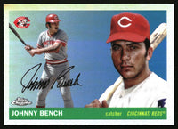 Johnny Bench 2025 Topps Chrome Platinum #454 Refractors