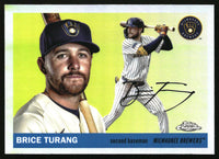 Brice Turang 2025 Topps Chrome Platinum #119 Refractors