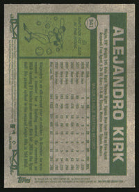 Alejandro Kirk 2026 Topps Heritage #341 Chrome