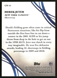 Derek Jeter 2026 Topps #GW-44 Glove Work