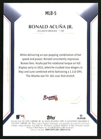 Ronald Acuña Jr. 2026 Topps #MLB-5 Topps Collector Kit Wave