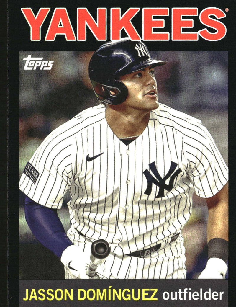 Jasson Domínguez 2025 Topps Archives #38 Black Foilboard