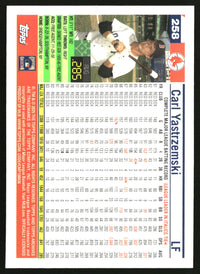 Carl Yastrzemski 2025 Topps Archives #258 Black Foilboard