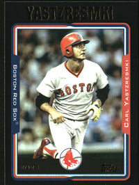 Carl Yastrzemski 2025 Topps Archives #258 Black Foilboard