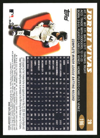 Jorbit Vivas 2025 Topps Archives #196 Black Foilboard RC