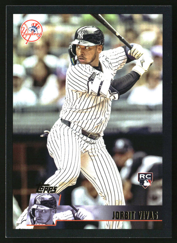 Jorbit Vivas 2025 Topps Archives #196 Black Foilboard RC
