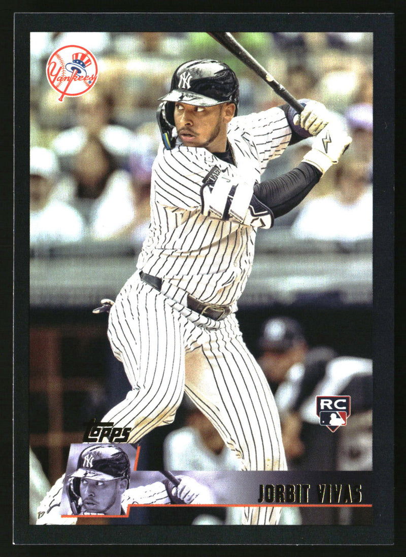 Jorbit Vivas 2025 Topps Archives #196 Black Foilboard RC