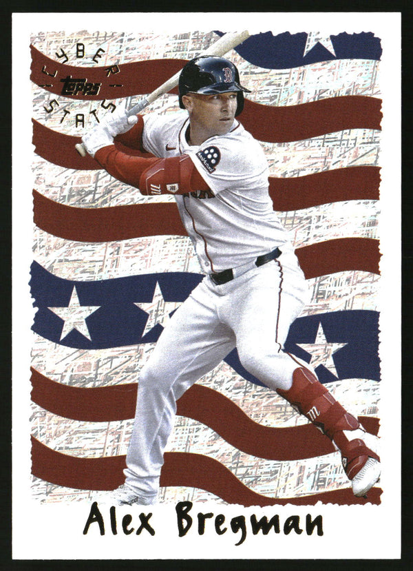 Alex Bregman 2025 Topps Archives #95C-5 1995 Topps Cyberstats