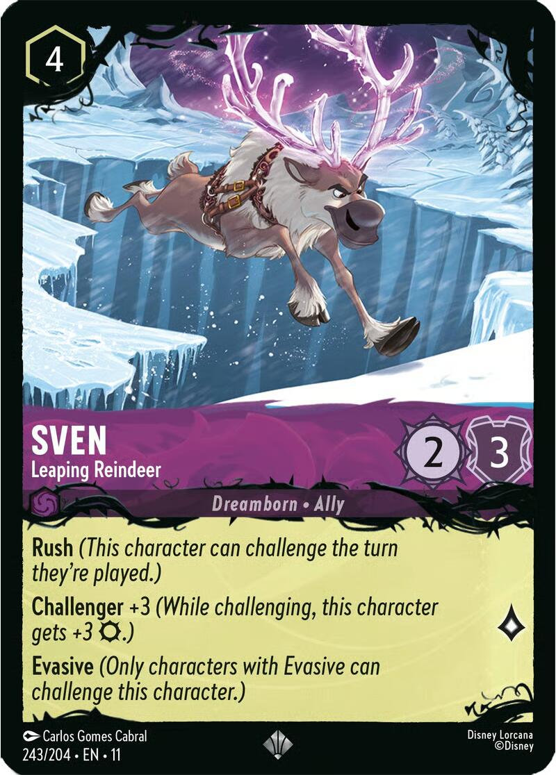 Sven - Leaping Reindeer (243/204) [Illumineer's Quest: The Great Hunny Rescue]