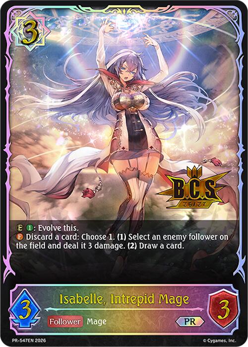 Isabelle, Intrepid Mage (PR-547EN) [Promotional Cards]