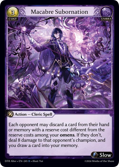 Macabre Subornation (245) [Distorted Reflections Alter Edition]