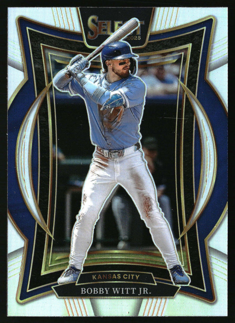 Bobby Witt Jr. 2025 Panini Select #82 Silver Prizms